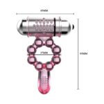 Pleasure Tongue Anillo Vibrador - Imagen 2