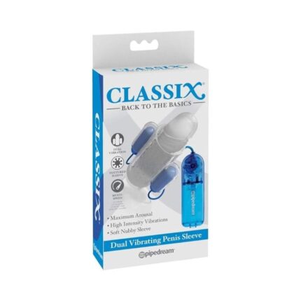 Classix Dual Vibrating Penis Sleeve