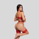 Conjunto Lenceria Rojo - Imagen 2