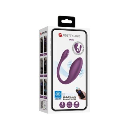 Vibrador para parejas de silicona Pretty Love con control por App