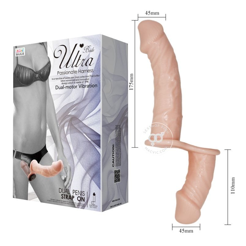 Dual-Penis-Strap-On.jpg Dual Penis Strap On - Imagen 1