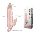 Brave Man 5.91 Funda Flesh Vibrador