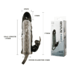 Brave Man 5.91 Funda Black Vibrador