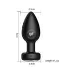 Vibrador Cono Anal Con Aplicacion - Imagen 2