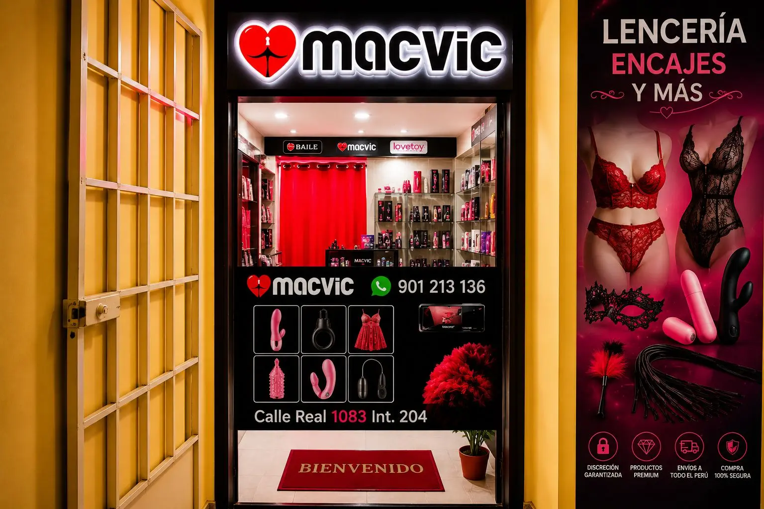 MACVIC sexshop en Huancayo, Junín