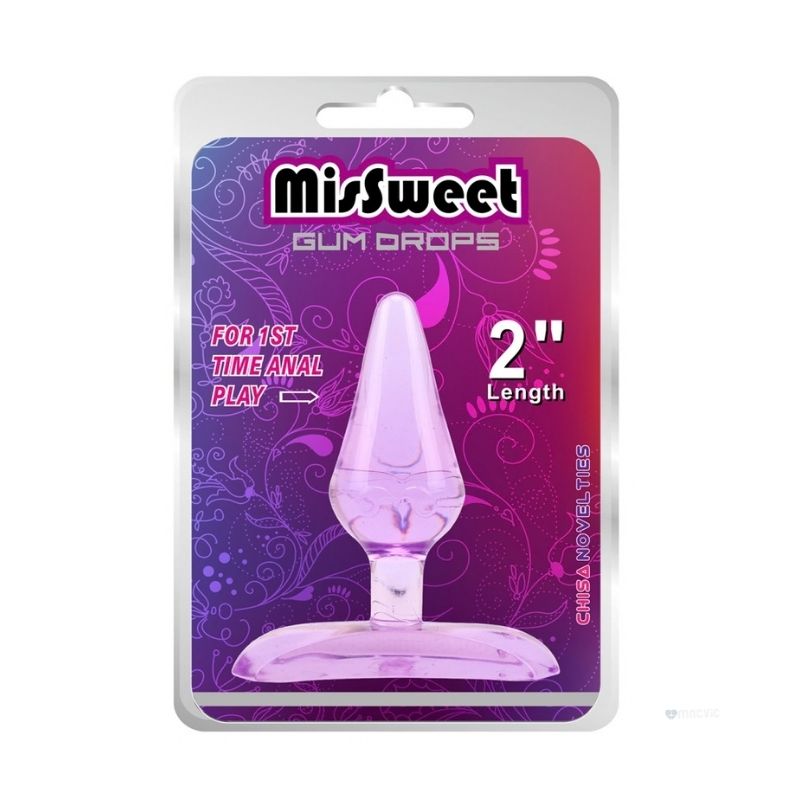 Plug Anal Miss Sweet Gum Drops Rosa 2 Plug Anal Miss Sweet Gum Drops Rosa 2 - Imagen 1